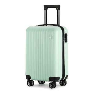 กระเป๋าเดินทางรุ่นLEMONA HUGE LUGGAGE สีพาสเทล ขนาด20 นิ้ว กระเป๋าล้อลาก หมุนได้360องศา วัสดุABS+PC ทนทาน วัสดุแข็งแรง มีรับประกัน