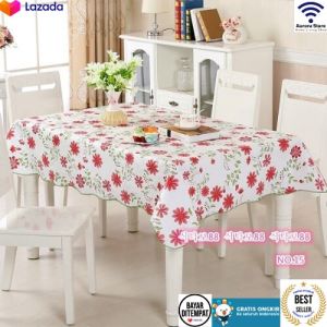Taplak Meja Anti Air Ukuran Lebih Besar Lebih Tebal -Table Clothing Waterproof Good Quality