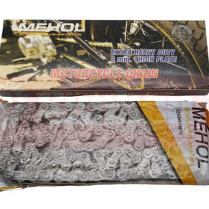 1 PC UNIVERSAL MEHOL BLACK CHAIN FOR MOTORCYCLE 428 AND 420