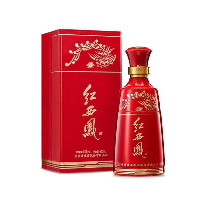 RED XI FENG JIU 红西凤西凤酒Red West Wind Red Dress Wine - Lazada