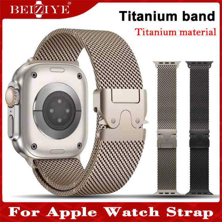 Titanium Strap for Apple Watch Series 11 10 SE band