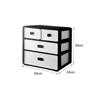 【BELI LOKAL】Dejavu Laci Susun Minimalis Rak Laci Serbaguna Underwear Storage Box Tempat Penyimpanan HLB401