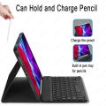 Magnetic Wireless Bluetooth Keyboard Mouse Case for Samsung Galaxy Tab S9 FE Plus A9 Plus with 7 Colors Backlight RGB Keyboard Casing Cover. 