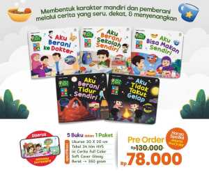 Family Buku Anak Seri Aku Anak Mandiri & Pemberani Ziyad Books / Buku Cerita Anak / Buku Anak Kekinian