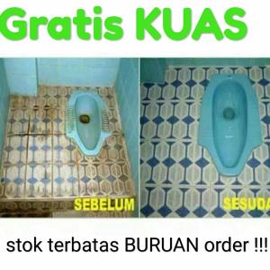 Pembersih kerak air membandel bahkan menahun