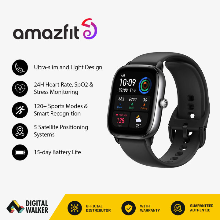 Digital Walker Amazfit GTS 4 Mini Smartwatch Lazada PH