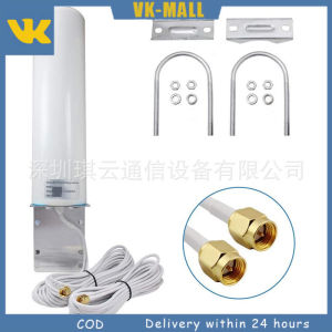 LTE Outdoor Barrel Antenna Dual Interface SMA Connector External Barrel Antennna 3G 4G Router
