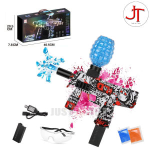 MP9 Gel Cool Ball Blaster Electric Splatter Ball Toy for Outdoor Team Game (Assorted Color)