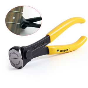 6 inch Guitar Fret Wire End Cutter Portable Pliers for On Site Guitar Servicing Premium Luthier Fret Cutter Tool