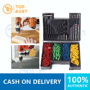 Top Mart 300pcs Set Twist drill cement drill wood drill Bit Drill