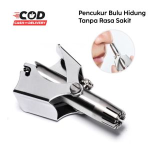 Nose Hair Timmer Manual Pencukur Bulu Hidung - Gunting Sasak Pemotong Rambut