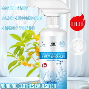 Nonionic Clothes Emulsifier Removal Oil Stains Powerful Stain Yellowing Stain Removal Penetrant Spray