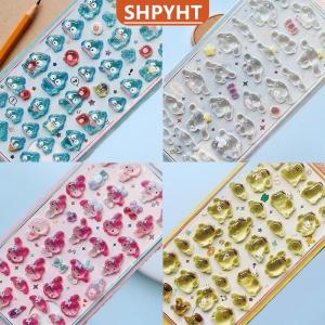 [COD] SHPYHT SPORTS Japanese 3D Relief Cartoon Sticker Acrylic Animal Crystal Childrens Gemstone Decorative Sticker