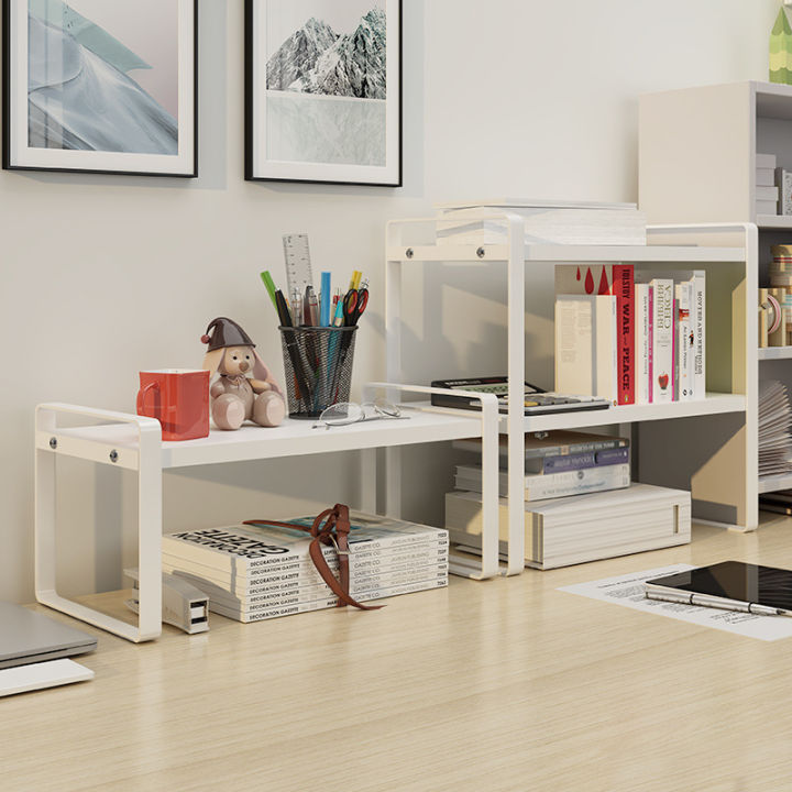 Nordic minimalist style desktop storage rack multi-layer wrought iron
