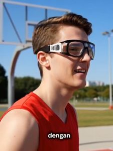 Kacamata Minus olahraga Untuk Futsal Basket Voli Badminton Sepak Bola Tenis [KO9833]