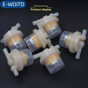 E-WOITD 1pcs chuyên nghiệp Moto động cơ nhỏ Bộ lọc phổ quát xe Motocycle Lọc nhiên liệu động cơ Inline ATV nhiên liệu khí lọc với nam châm