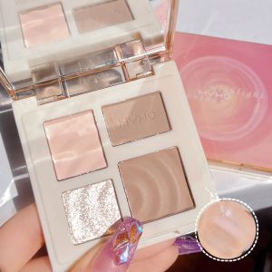 New Four-color Bronzer Highlight Contour Shading Powder Multifunctional Makeup Palette Face Brighten Matte Nose Shadow Cosmetics