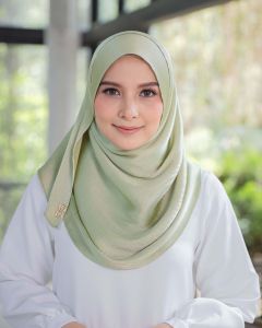 Dolsa Zahra Luxe Satin Halfmoon