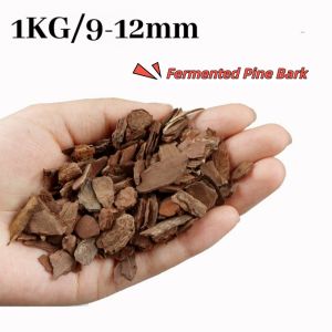 2.5KG Organic Orchid Bark Horticultural Fermented Pine Bark Premium Pine Bark Nuggets For Orchid Plants Root Development - Natural Pine Bark Wood Chips