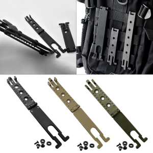 Hệ thống dao bao kiếm kẹp sau k Vỏ bọc kẹp cài thắt lưng kydex bao kiếm mang Clip k Vỏ bọc khóa Molle với ốc vít