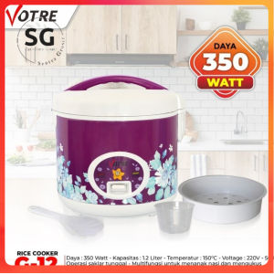 Advance Rice cooker 1.2 Liter G12 / Penanak Nasi 1.2 L / magic Com g12 12 liter 350W GARANSI RESMI