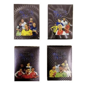 55 Pcs Football Cards 1 Box Kartu Pemain Sepak Bola Photocard Pemain Bola PVC Kartu Pemain Bola