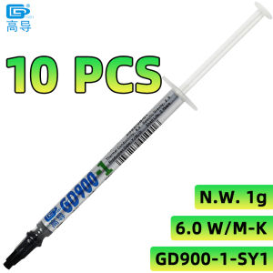 GD900-1 Thermal Paste Grease Thermal Compound Silicone 1/3/7/15/30g 6.0W/M-K For CPU GPU Printer Heat Sink Cooling Cooler SSY