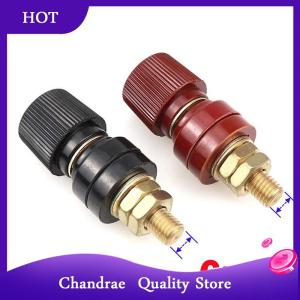 [Chandrae] 6mm 8mm Replacement Brass Stud Premium Remote Battery Power Junction Post Connectors Terminals Kit Auto Accessories