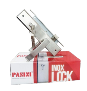 Khóa tay gạt inox cửa đi Pasini (Zani) PA83 - 260mm inox 304