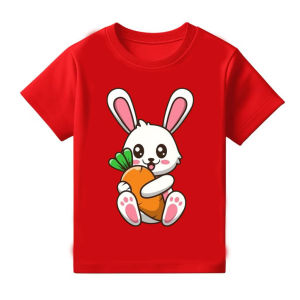 Kaos Anak Perempuan Motif Kelinci Lucu– Nyaman & Stylish / Atasan anak perempuan / Kaos Karakter