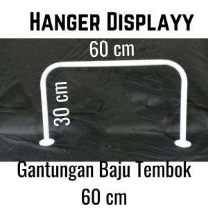 Gawang baju tembok Mulig gawang baju dinding 60 cm / Gawang Baju Dinding 60 cm / Gantungan Baju Tembok 60 cm