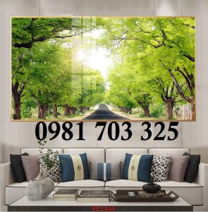 Tranh gạch đẹp 3D phong cảnh