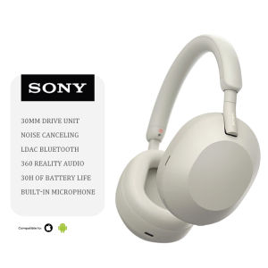 High Quality Sony WH1000xm5 Noise Cancelling Headphone Wireless Headphone for IOS/Android/PC Gaming Headphone with Mic Headphones Bluetooth 30 Hour Battery Life