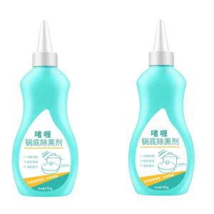 Heavy Duty Grease Remover Cookware Cleaner Gel For Stubborn Stains Blackened Pan Bottom Cleaning Solution