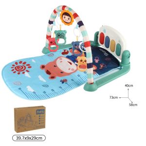 Baby Music Rack Play Mat Kid Rug Puzzle Carpet Piano Keyboard Infant Playmat Early Education Gym Crawling Game Pad Toy
