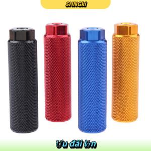 SHNGki 1pcs hợp kim chân diễn viên đóng Thế PEG cho BMX xe đạp phù hợp với 3 8 inch Trục xe đạp chốt chống trượt dẫn chân còn lại chốt Phụ Kiện Xe Đạp