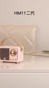 Bluetooth Speaker With FM Radio – Portable Wireless Speaker HM11 Supports USB TF Card U Disk    Rechargeable Gift For Travel & Outdoor Use