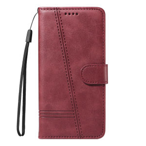 Wallet Case for OPPO Reno 11F 11 10 8 7 5 4 Pro Plus 8T 8Z 7Z 6Z 5Z 5F 4F Z 5G Leather Card Holder Shatterproof Luxury Line Phone Cover