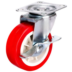 Nhà máy bán hàng trực tiếp bánh xe đa năng bánh xe ròng rọc 1 inch 15 inch 2 inch 3 inch có phanh chống mài mò