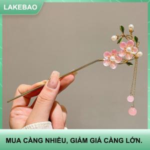 【LAKEBAO】 Cổ Điển Trung Quốc Hoa Fringe Tóc Sticks Thời Trang Nữ Kim Loại Kẹp Tóc Dính Tóc Tóc Trang Trí Đồ Trang Sức Phụ Kiện