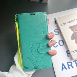 จัดส่งทันที Case For Samsung Gaxlaxy A06 / A16 A35 5G / A25 5G / A15 / A05 / A05S / A55 5G / S24FE / A14 / A24 / A34 / A54 รุ่นใหม่ พร้อมส่ง เคส ฝาพับ ใส่บัตรได้ตั้งได้ แถมสาย Domicat