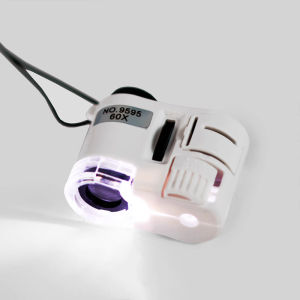 60xPhone Microscope / Portable Light / Smartphone Magnifier / Currency Verification Light / Spotlight / Smartphone Fill Light