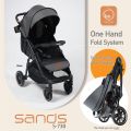 Kereta Bayi Stroller Babyelle Sands S730 One Hand Folding System. 