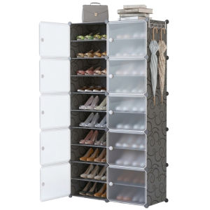 JIJI.SG Clario Multifunctional Stackable Shoe Rack Free Door Catch SG