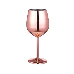 LINSBAYWU Rose Gold Metal Kitchen Supplies Goblet Bar Tools Champagne Cup tail Glass Barware Wine Glass