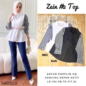 Tunik Katun Popplin Fit to XL LD 104 cm/Tunik Zein#2