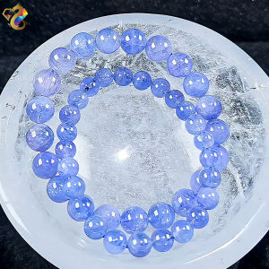 Graduation Grade Rare Icy Tanzanite Bracelet