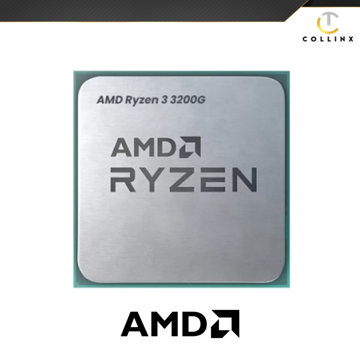 AMD Ryzen 3 3200G Processor Boxed Type | Tray Type CPU | Quad Core 4 ...