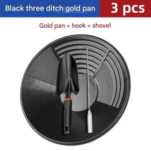 Gold Pan Basin Sieve Tray - Manual Gold Panning Nugget Mining Equipment for Beginners