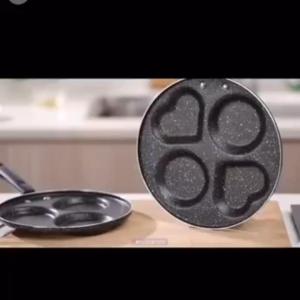 IK41Hกระทะทอดไข่ดาว กระทะ กระทะทอดไข่ กระทะ4หลุม ทอดง่าย ไม่ติดกระทะ กระทะเคลือบ ทําจากอลูมิเนียมอัลลอยมีคุณภาพ